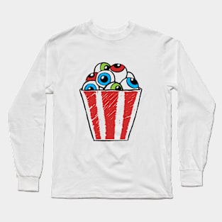 Popcorn Eyes Long Sleeve T-Shirt